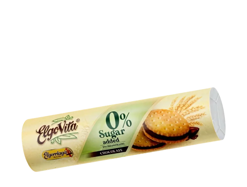 Elgovita Choolate Sendvic Keks Sa Punjenjem Ukusa Cokolade 0% Secera 180gr