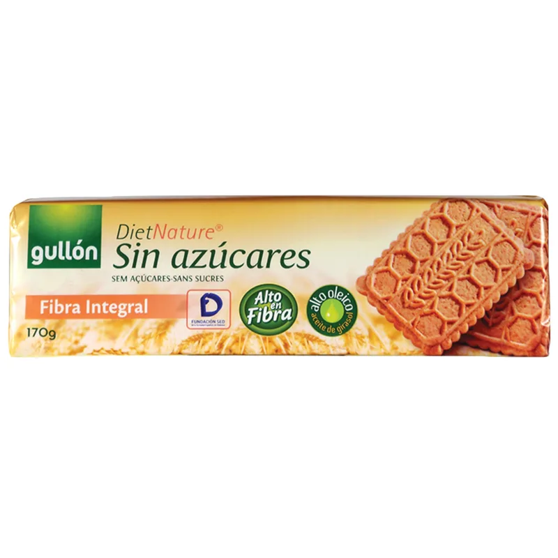 Keks Bez Šećera Bogat Vlaknima Gullon 170 g