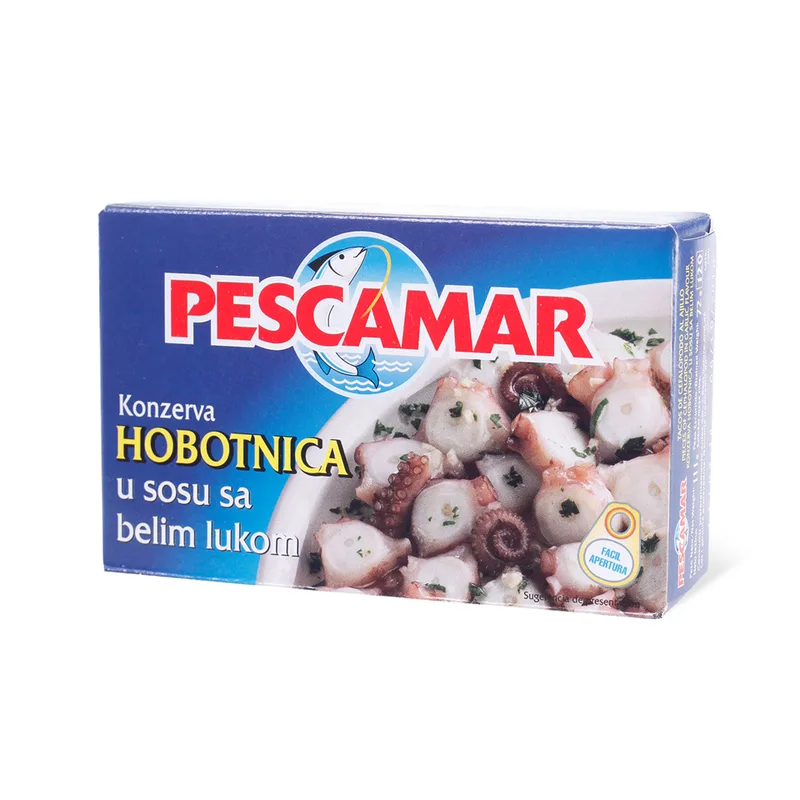 Hobotnica u sosu sa b.lukom Pescamar111 g