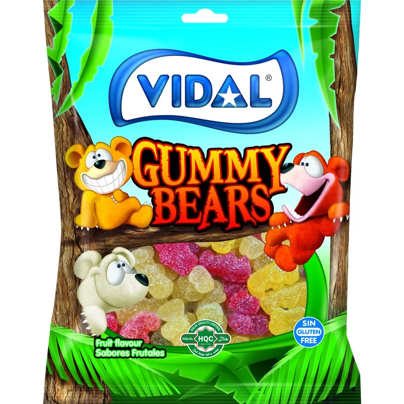 Bombone Vidal Gumene Med Vedici 90 g