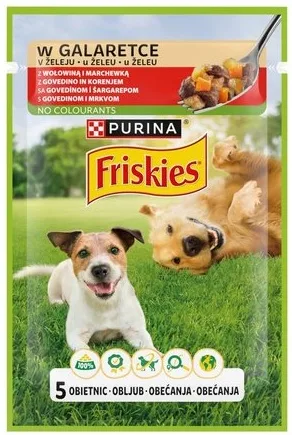 Hrana Pas Frisk Adu Kom Žel Meso85 g