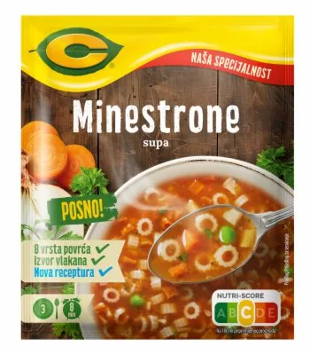 Supa Bistra Minestrone Sa Testeninom C 55 g