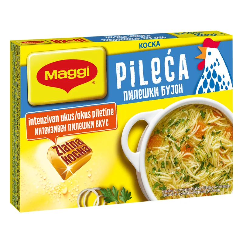 Supa U Kocki Pileća Maggi 80 g