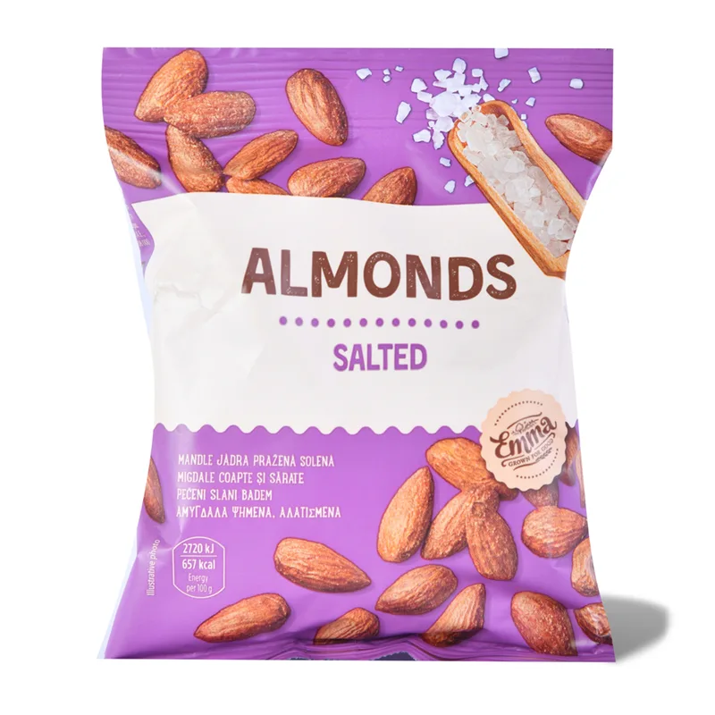 Badem peceni/slani Emma 150 g