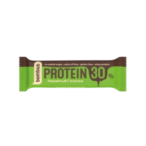 Bar Protein 30% Lešnik&ka 50 g Bomb