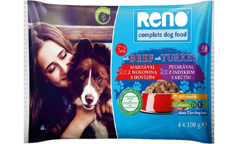 Hrana Za Pse Ppf Beef Turkev Reno 400 g