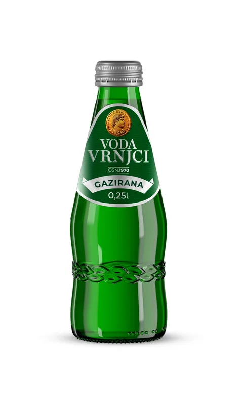 0,25 l Vrnjci Voda Gazirana Nb