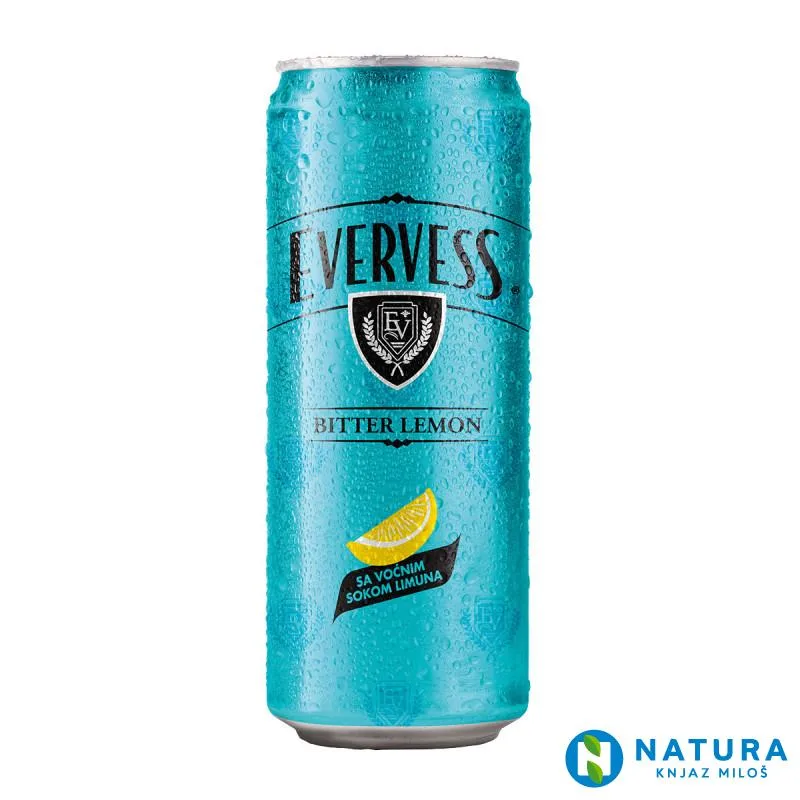 Sok Evervess Bitter Lemon 0,33 l Limenka 24/1
