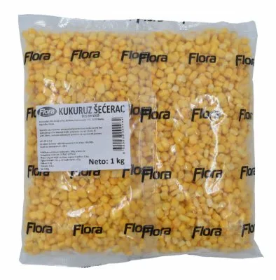 Smrznuto Povrće Kukuruz Šećerac Flora 1 kg