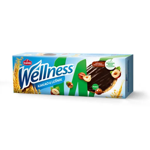 Keks Int Wellness Kakao Lešnik 150 g