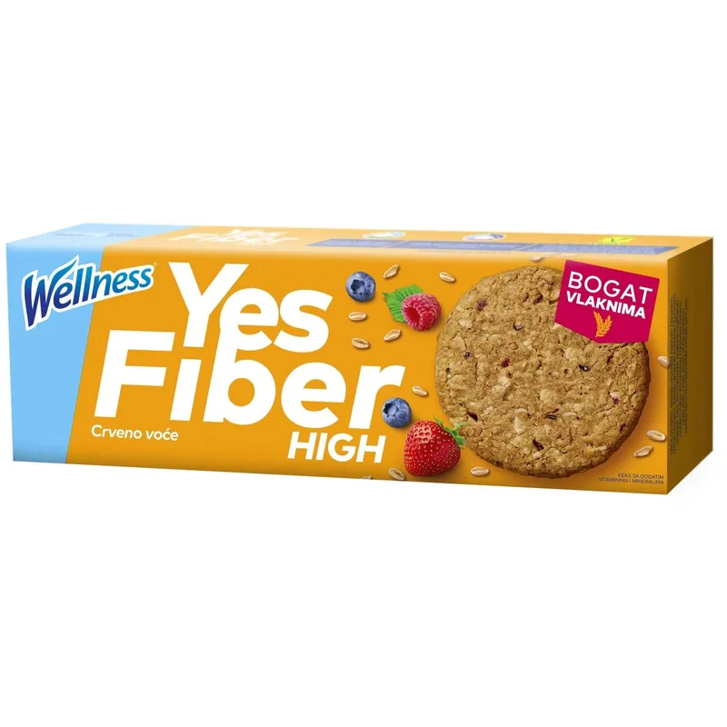 Keks Int Wellness Yes Fibre High 125 g