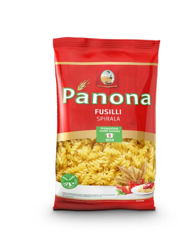 Testenina Spirala 400 g Panona