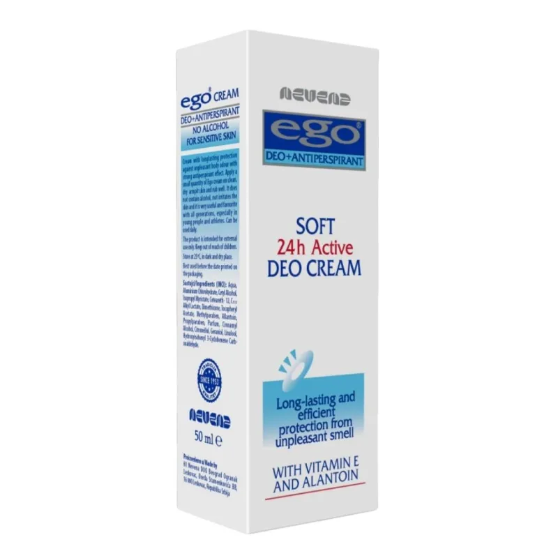 Deo Krema Ego Soft 24h Active Nevena 50 ml