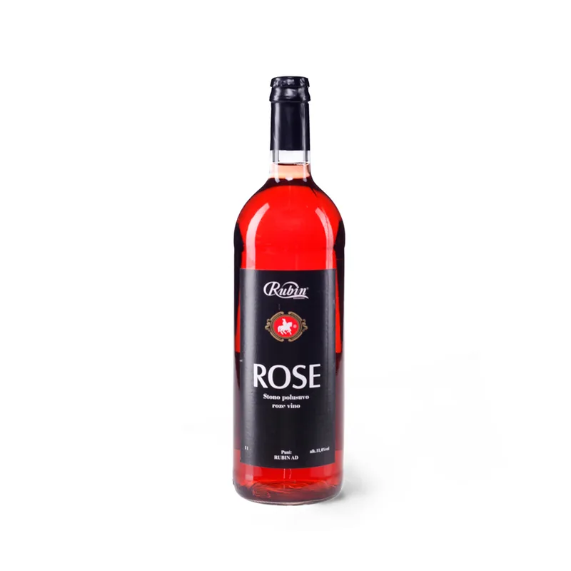 Vino ruzicasto Rose Rubin 1 l