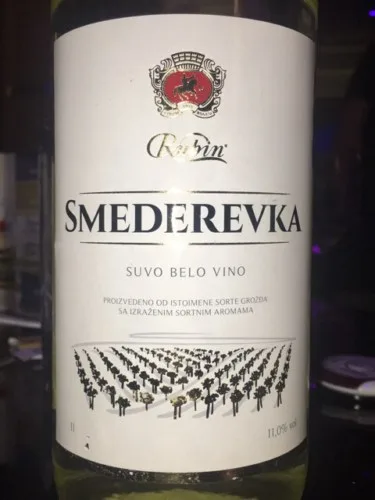 Vino Smederevka 1 l Rubin