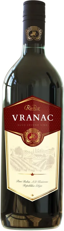 Vino Crveno Rubin Vranac 1 l