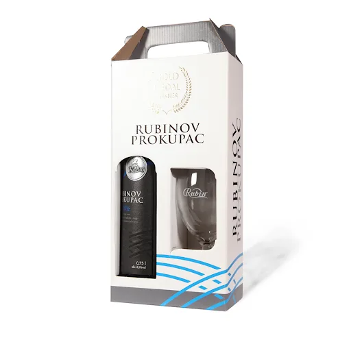 Vino Prokupac 0,75 l+2 Case Rubin