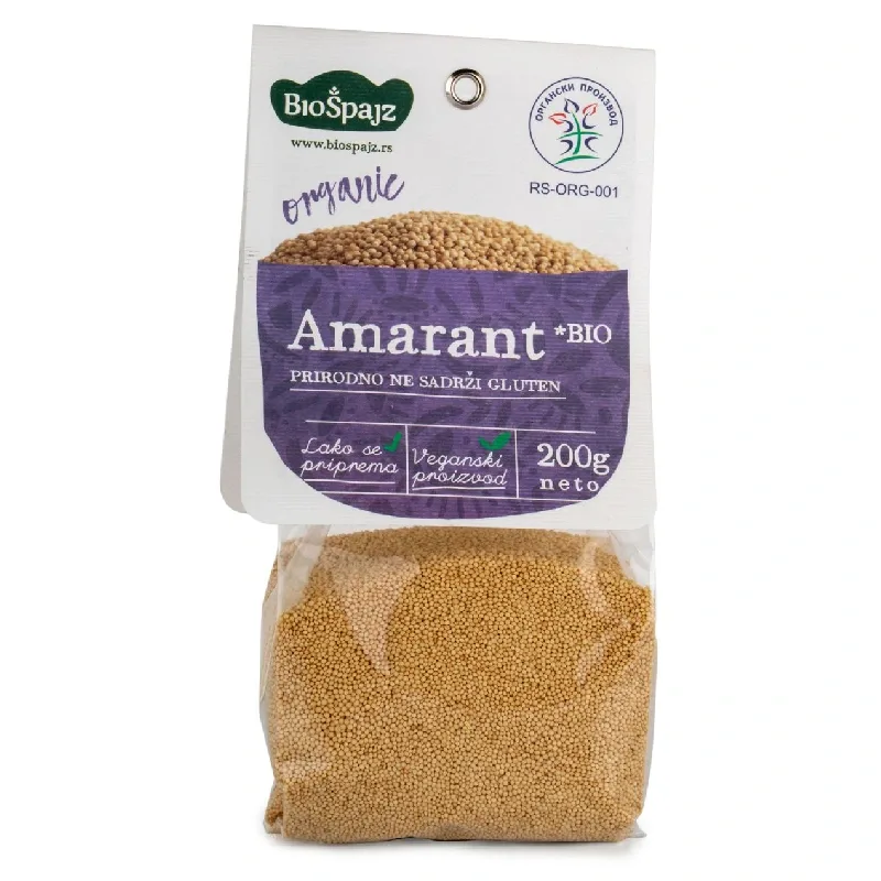 Žitarice Amarant Bio 200 g Bio Špajz