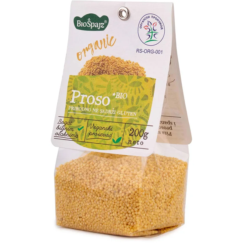 Proso Bio Organic 200 g Bio Špajz