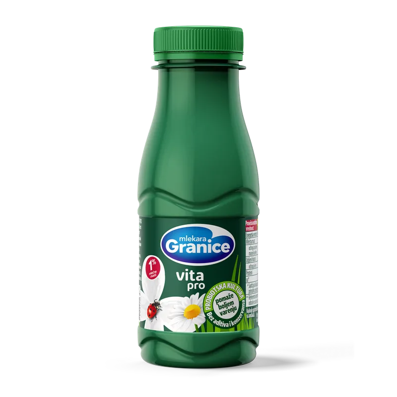 Jogurt Vita Pro 1 Mm 250 g Flaša Granice F70f60x