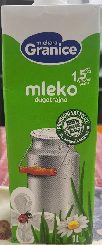 Dugotrajno mleko 1,5% mm Granice 1 l