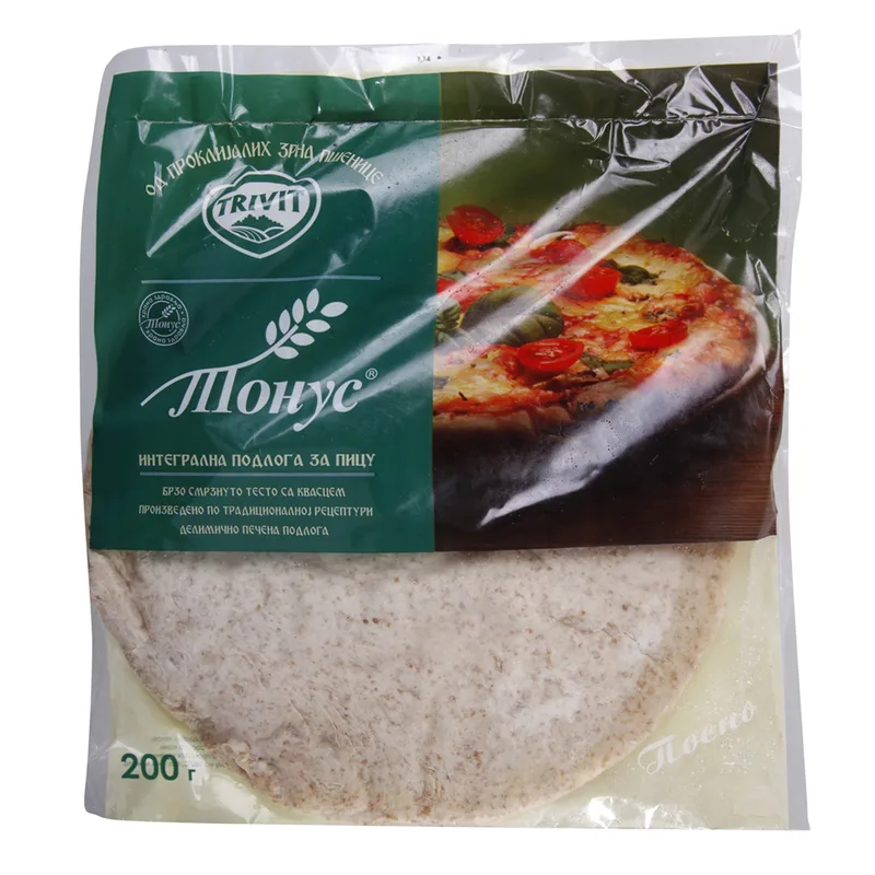 Smrznuta Podloga Za Pizzu Integralna Tonus 200 g