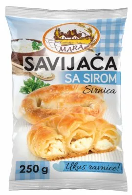 Smrznuta Savijača Sa Sirom Mara 250 g
