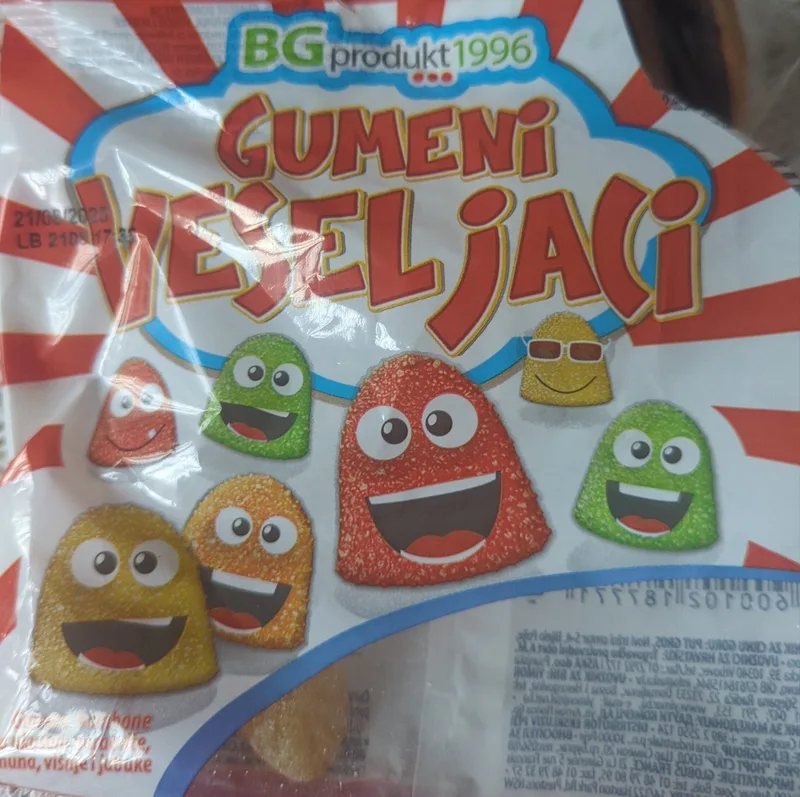 D Bombone Gumene Veseli Gumenjaci 80 g Bg Produkt