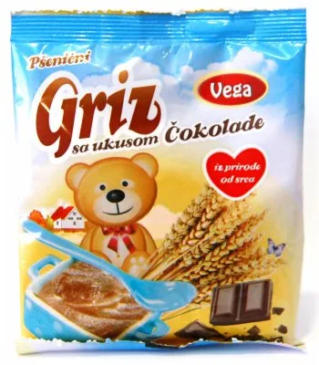 Griz Pšenični Vega Sa Ukusom Čokolade 100 g 4000226