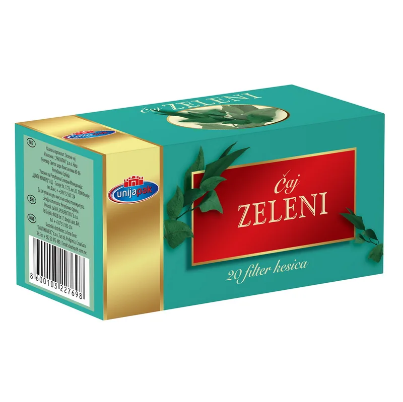 Caj Zeleni 30 g Fil."unija Pak