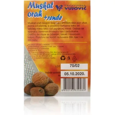 Muskat Orah + Rende Vujovic Ni/Kom
