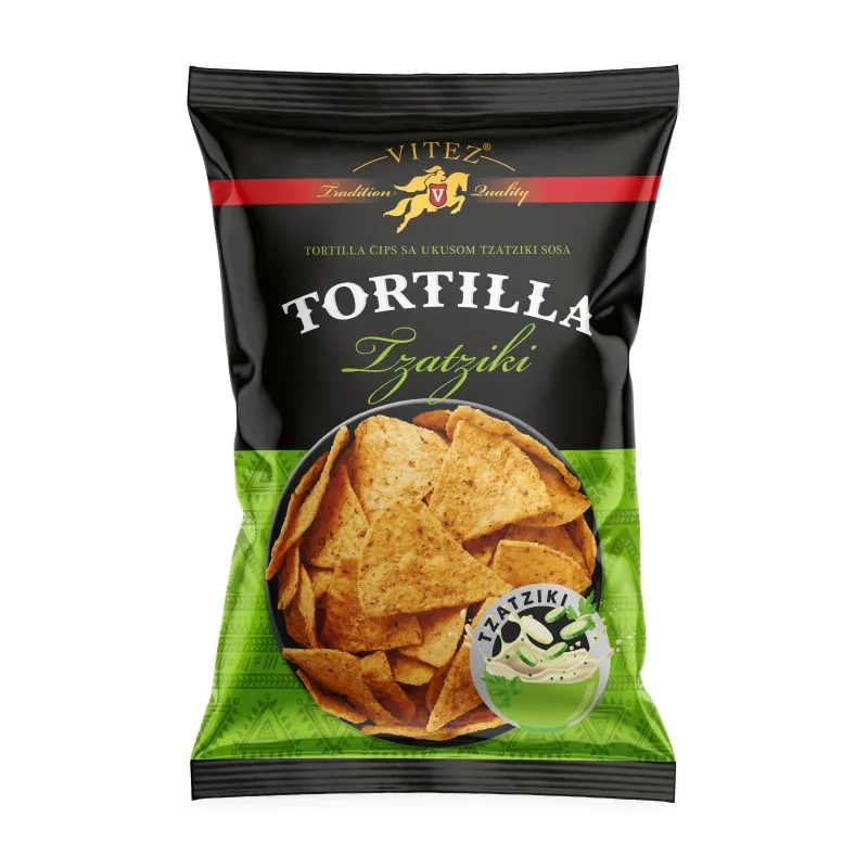 Čips Tortilja Vitez 180 g Tzatziki 171 10626