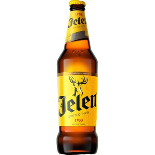 Pivo Jelen 0,5 l Apatinska Pivara Pb