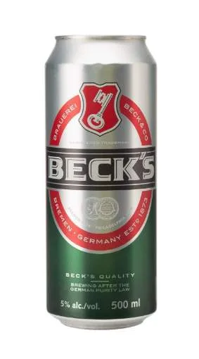Pivo Becks 0,5 l Limenka