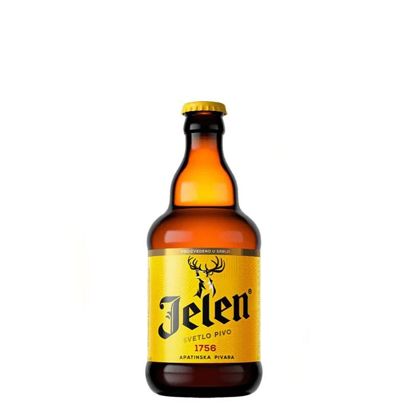 Pivo Jelen 0,33 l Npb Apatin