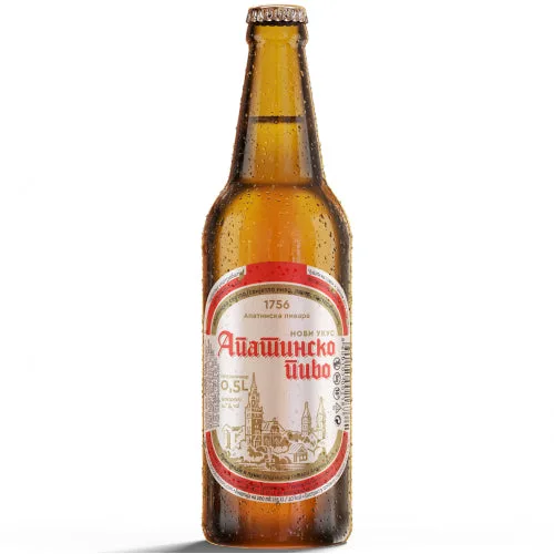 Pivo Apatinsko 0,5 l Rgb Apatinska Pivara