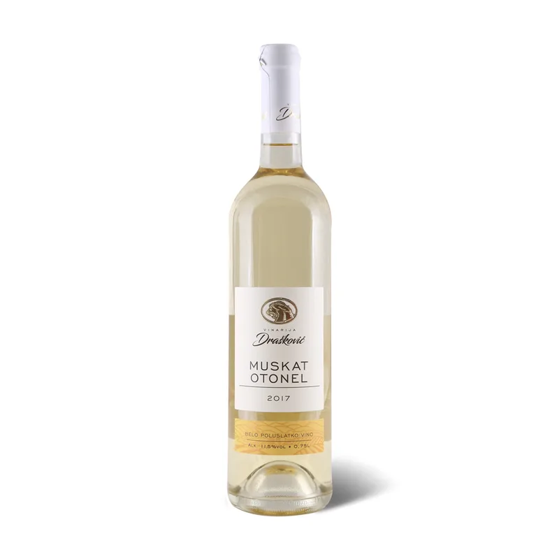 Vino Belo Muskat Otonel Drašković 0,75 l
