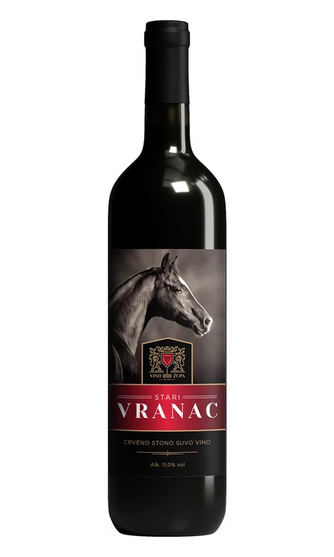 Vino Vranac 0.75 Zupa