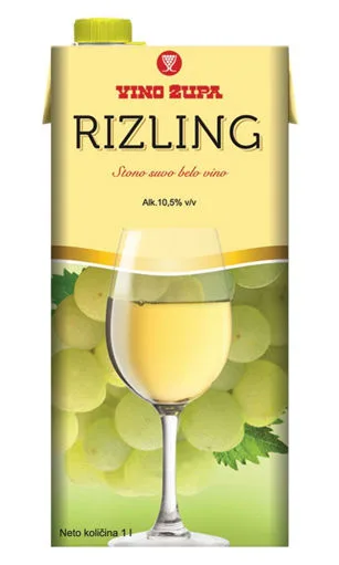 Vino Župa Rizling vino belo 1 l