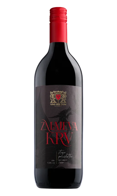 Vino Crveno Zmajeva Krv Župa 1 l