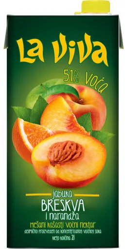 Vino Zupa La Viva 2 l Breskva 29% Gratis