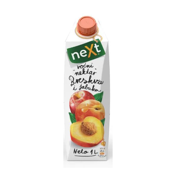 Voćni Nektar Next Classic Breskva 1 l Brik