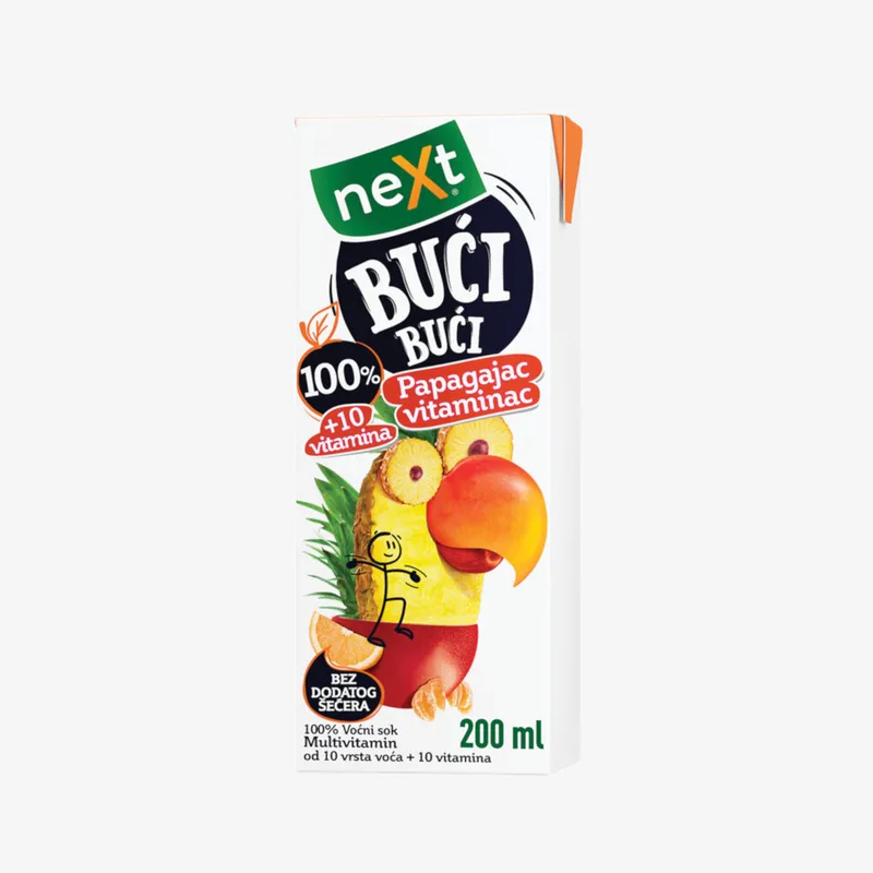 Sok Negazirani Next Classic Multivitamin 0,2 l