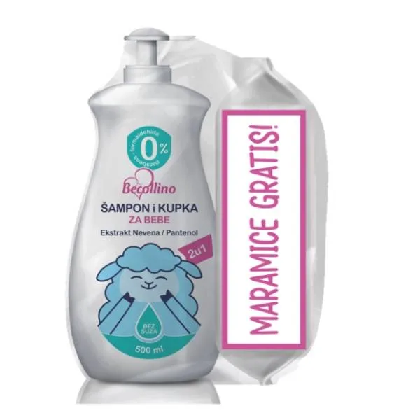 Šampon Becol2u1 500 ml+maram S&c60/1