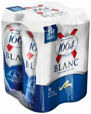 Pivo Kronenburg 0,5 l 3+1 Gratis Limenka