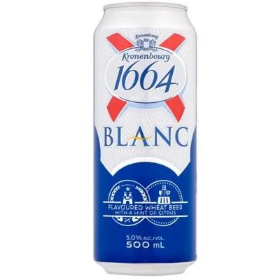 Pivo Kronenbourg CAN 0,5 l