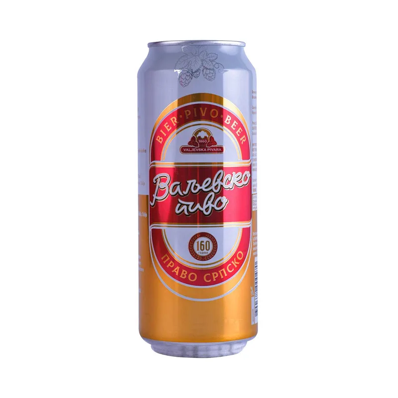 Pivo Valjevsko 0,5 l Can