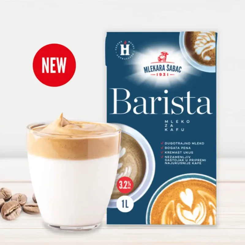 1 l Barista Uht Mleko 3.2% Mm