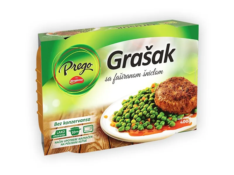 Grašak Sa Faš Šniclom 400 g Neoplant