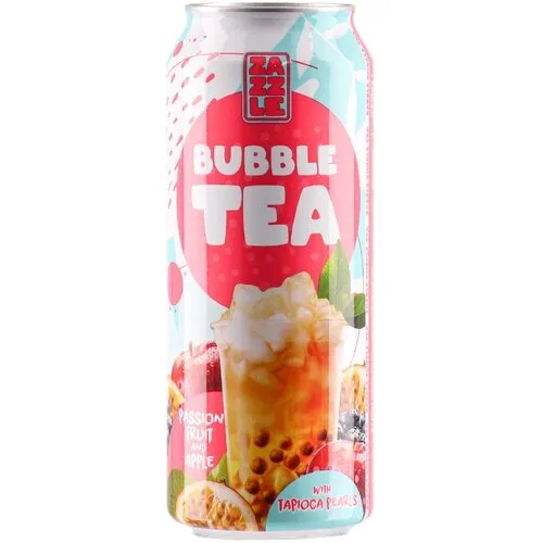 Bubble Tea, zeleni čaj sa ukusom marakuje i jabuke, 500 ml